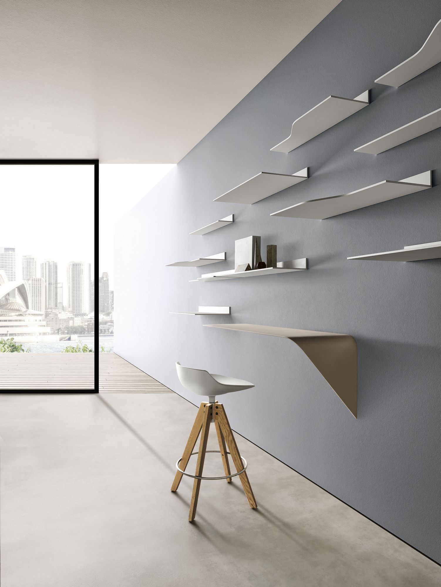 Flow Stool VN stool / counter stool MDF Italia