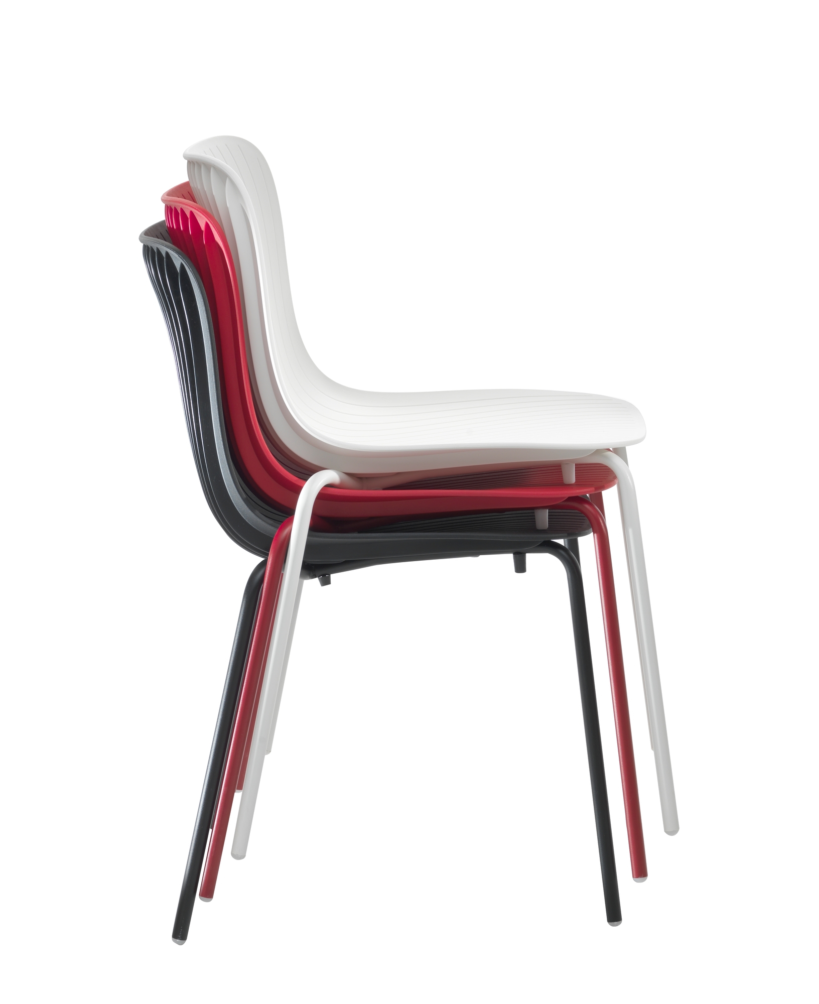 Dragonfly Stacking Chair Segis white