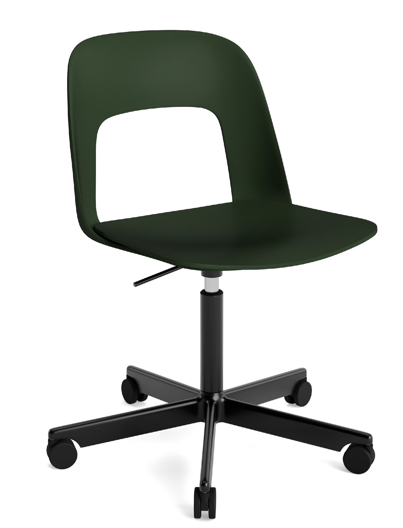 Layout Side Chair 141 5-star swivel base chair Hay   