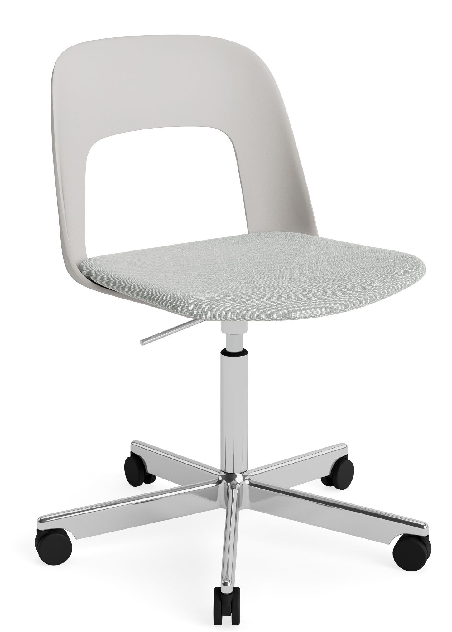 Layout Side Chair 143 5-star swivel base chair Hay   