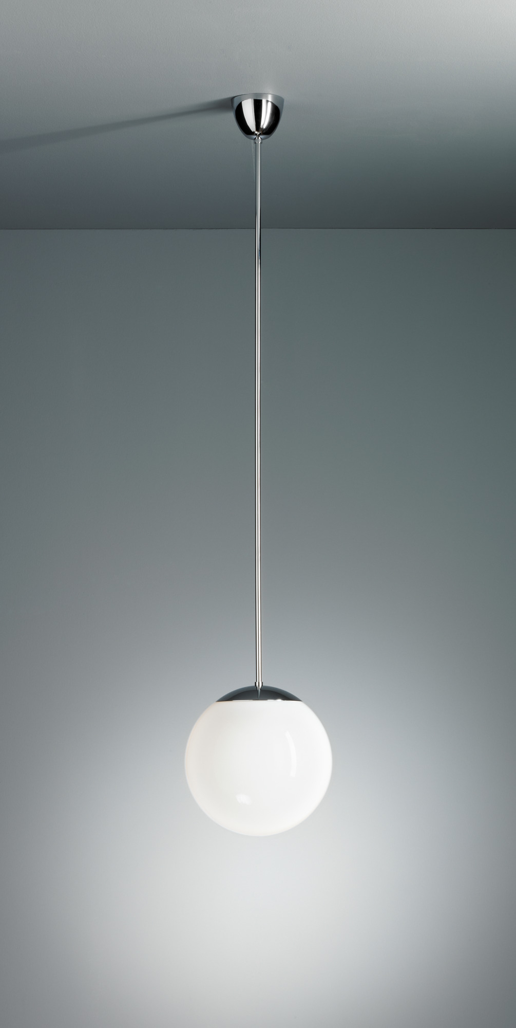 HL 99 / HL99 Pendant Lamp with opal globe Tecnolumen Ø30 cm