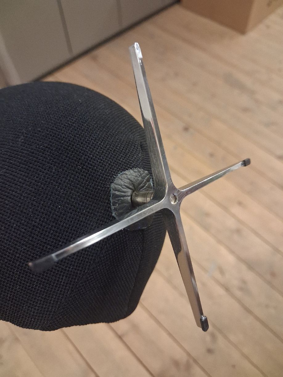 Egg Chair MINIATURE (Reduced Size) BLACK Fritz Hansen IMPERFECT ITEMS