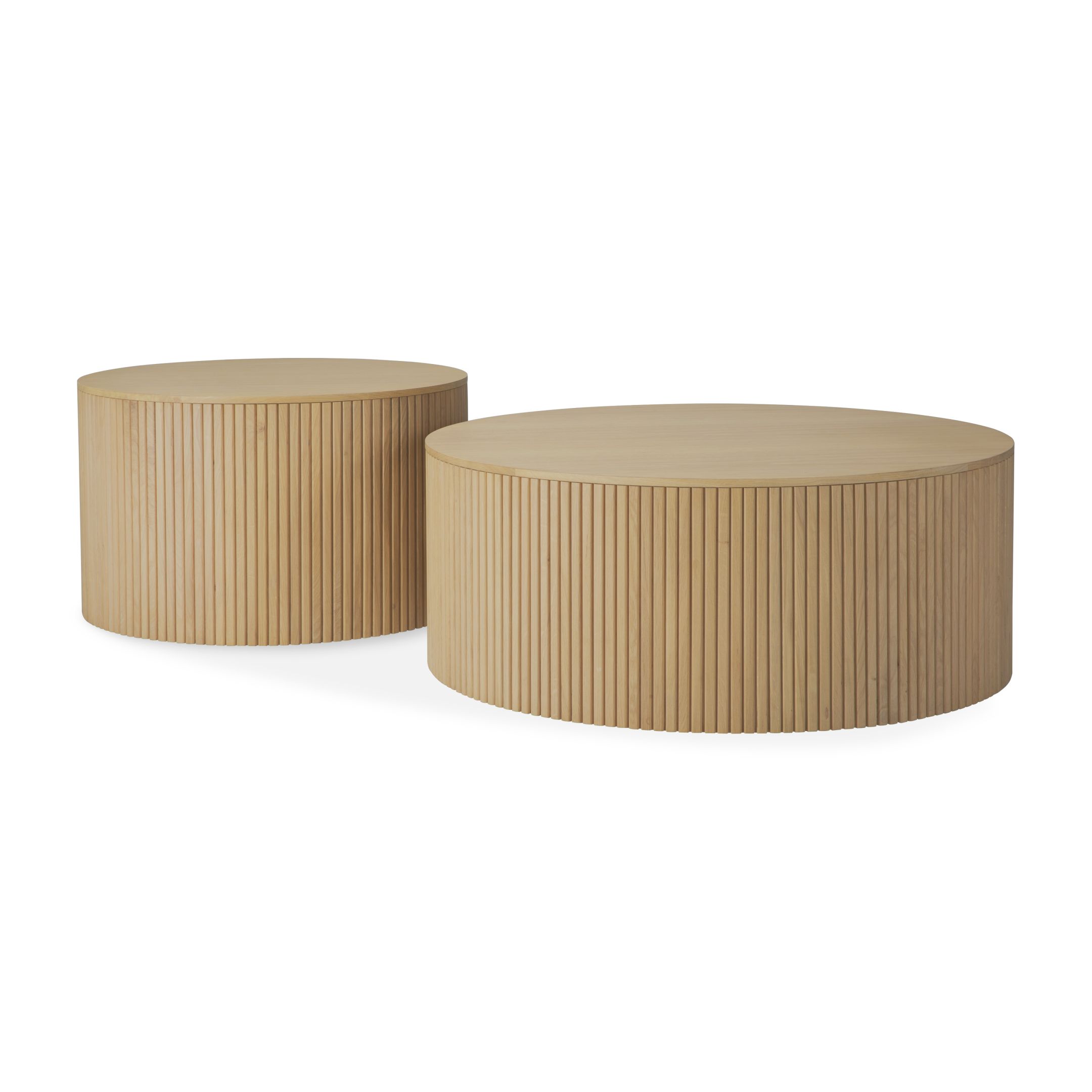 Roller Max Coffee table Oak Ø60cm Ethnicraft