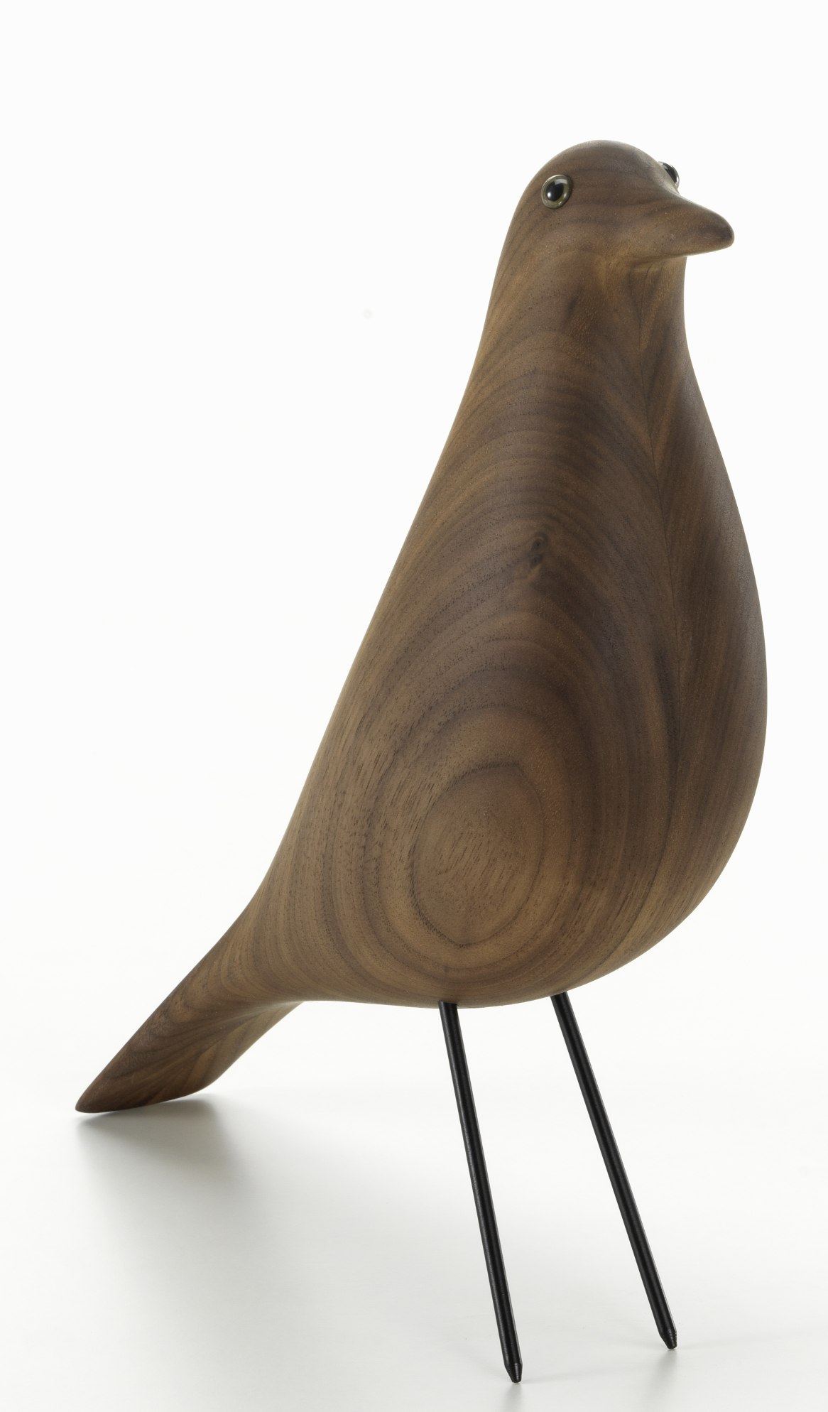 Eames House Bird Sculpture Walnut Vitra