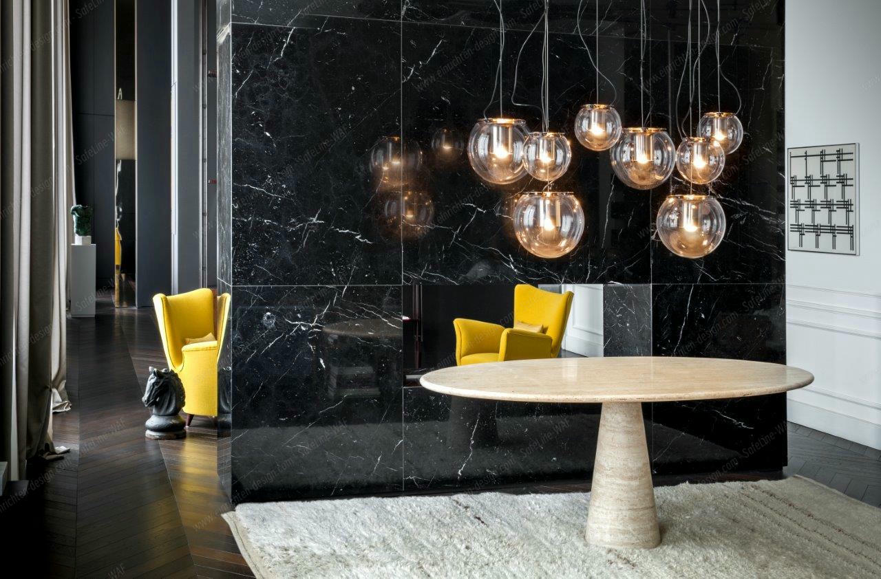The Globe pendant light 828 Oluce