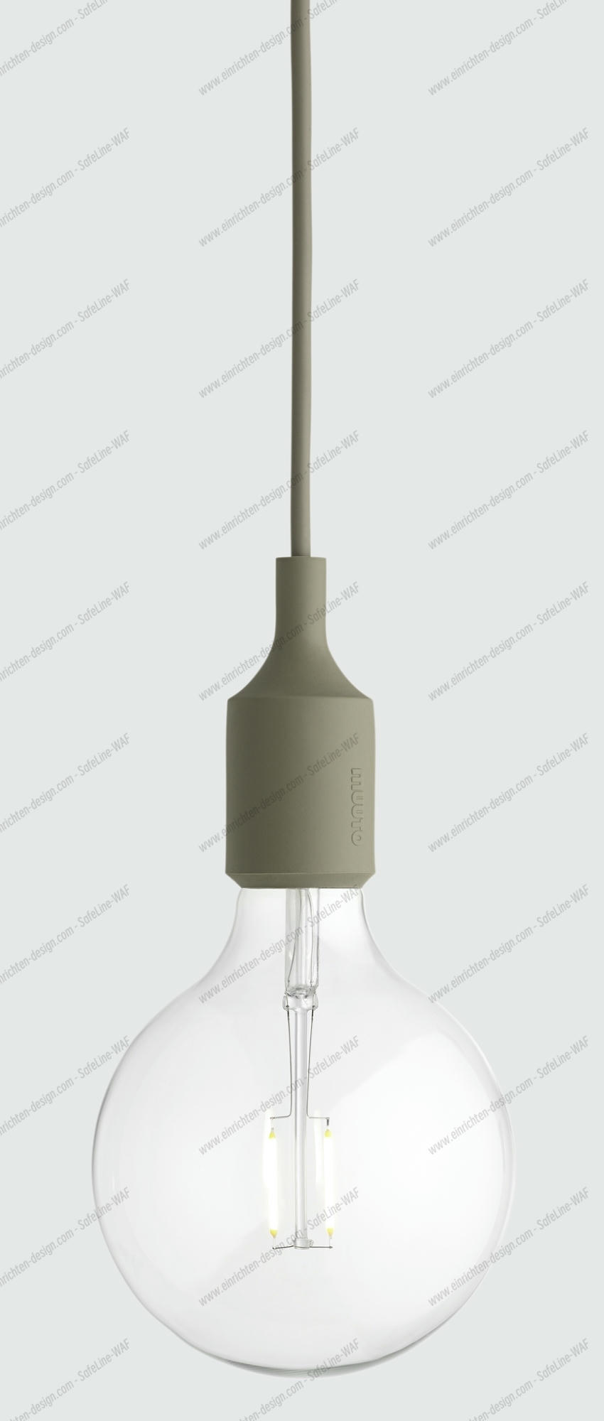 E27 Socket lamp Pendant lamp Muuto-olive