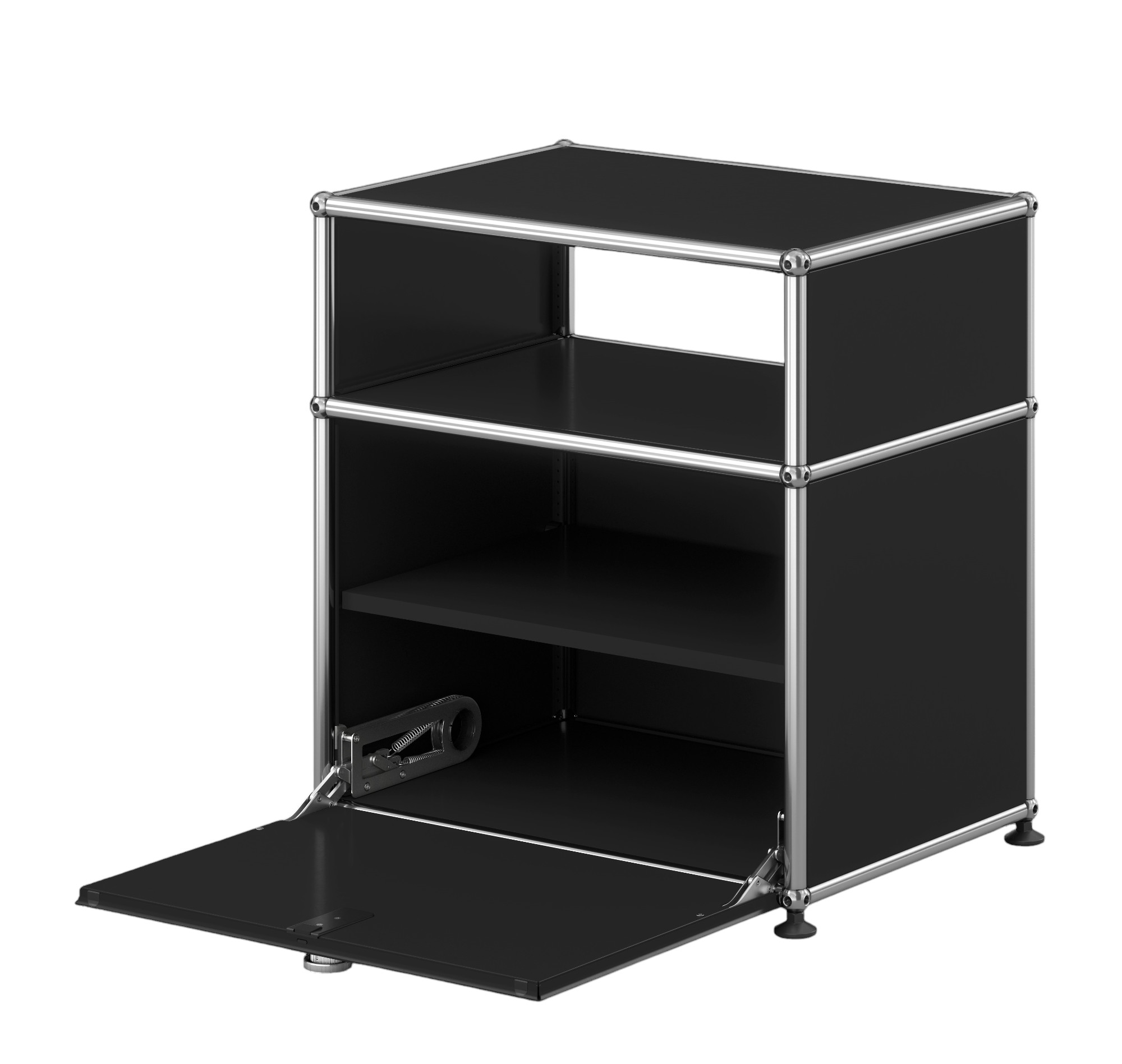 USM Haller Bedside Table with Folding Door