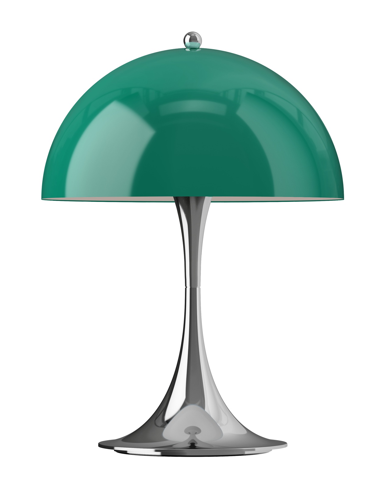 Panthella Originals 250 Portable Chrome Rechargeable lamp / table lamp Louis Poulsen
