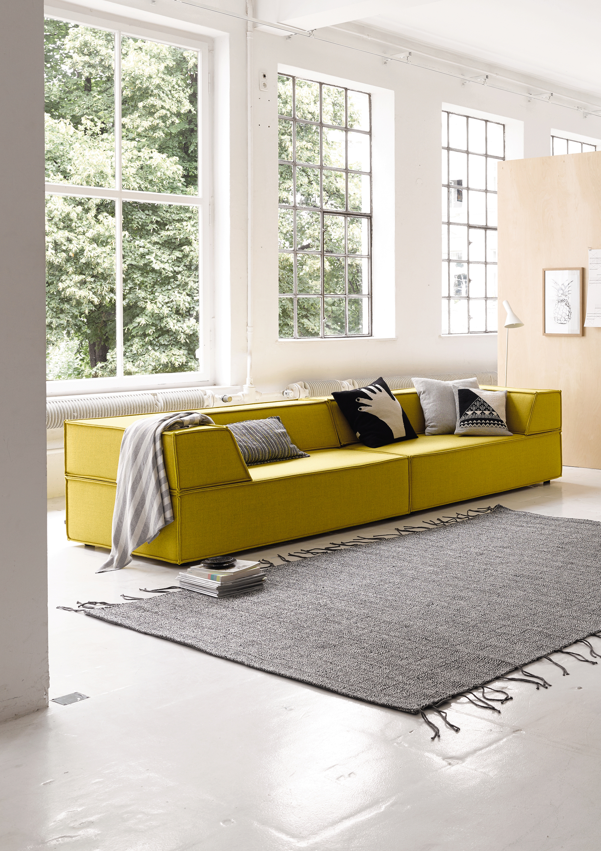 Trio Sofa 4 Module Vorzugskombination Corner left Cor