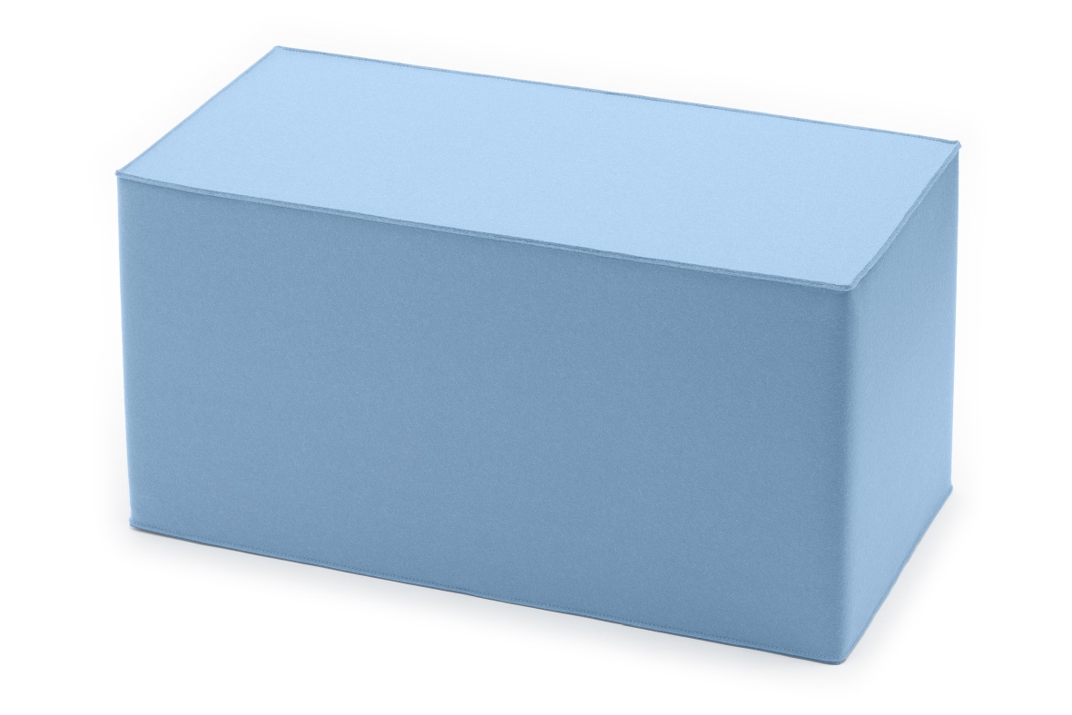 Cuboid seating stool Hey Sign