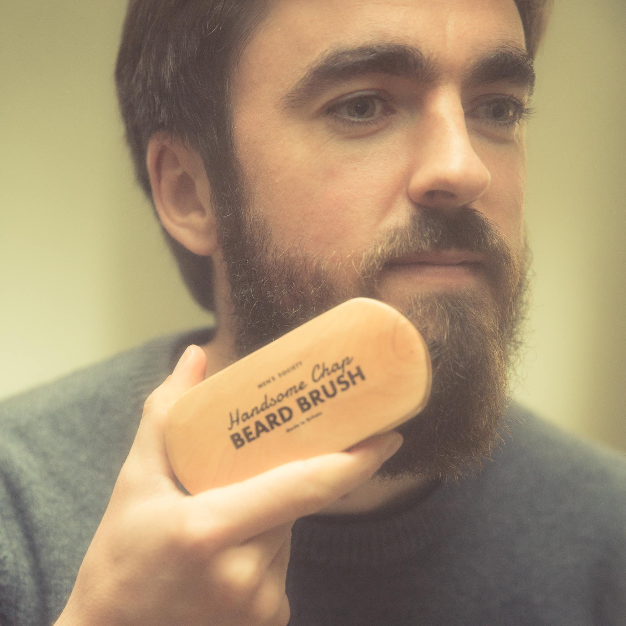 Beard Brush Men's Society SINGLE PIECES