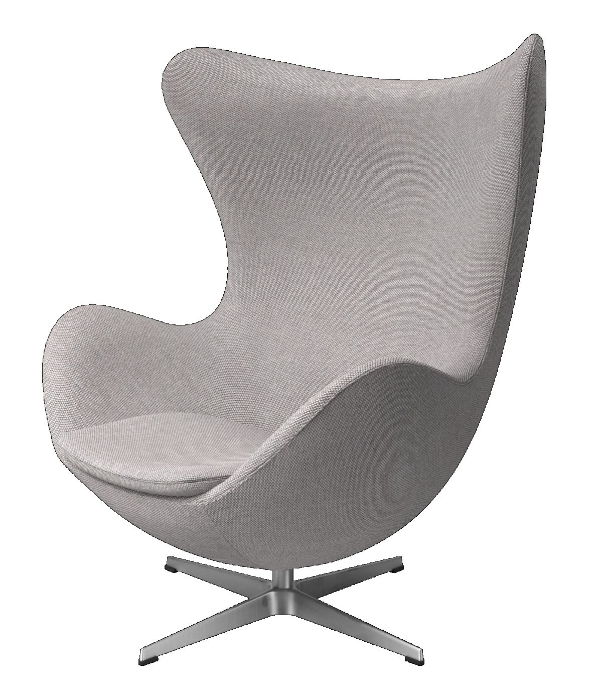 Egg Chair with Stool Re-wool Textile Fabric Fritz Hansen 