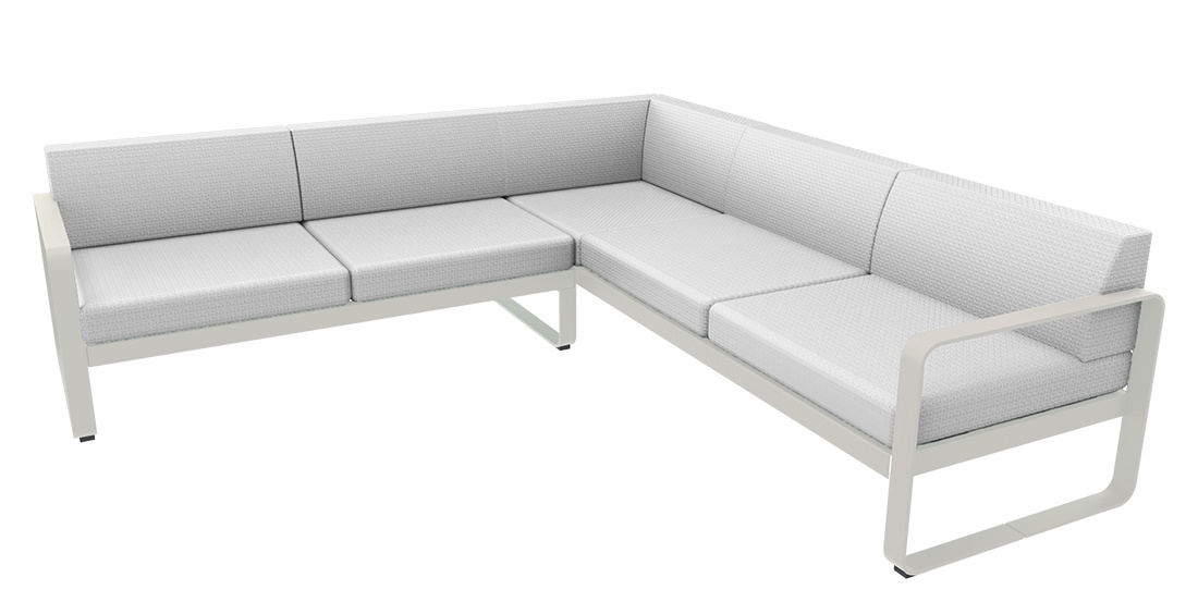 Bellevie Lounge Sofa Composition 2 A Outdoor Fermob 