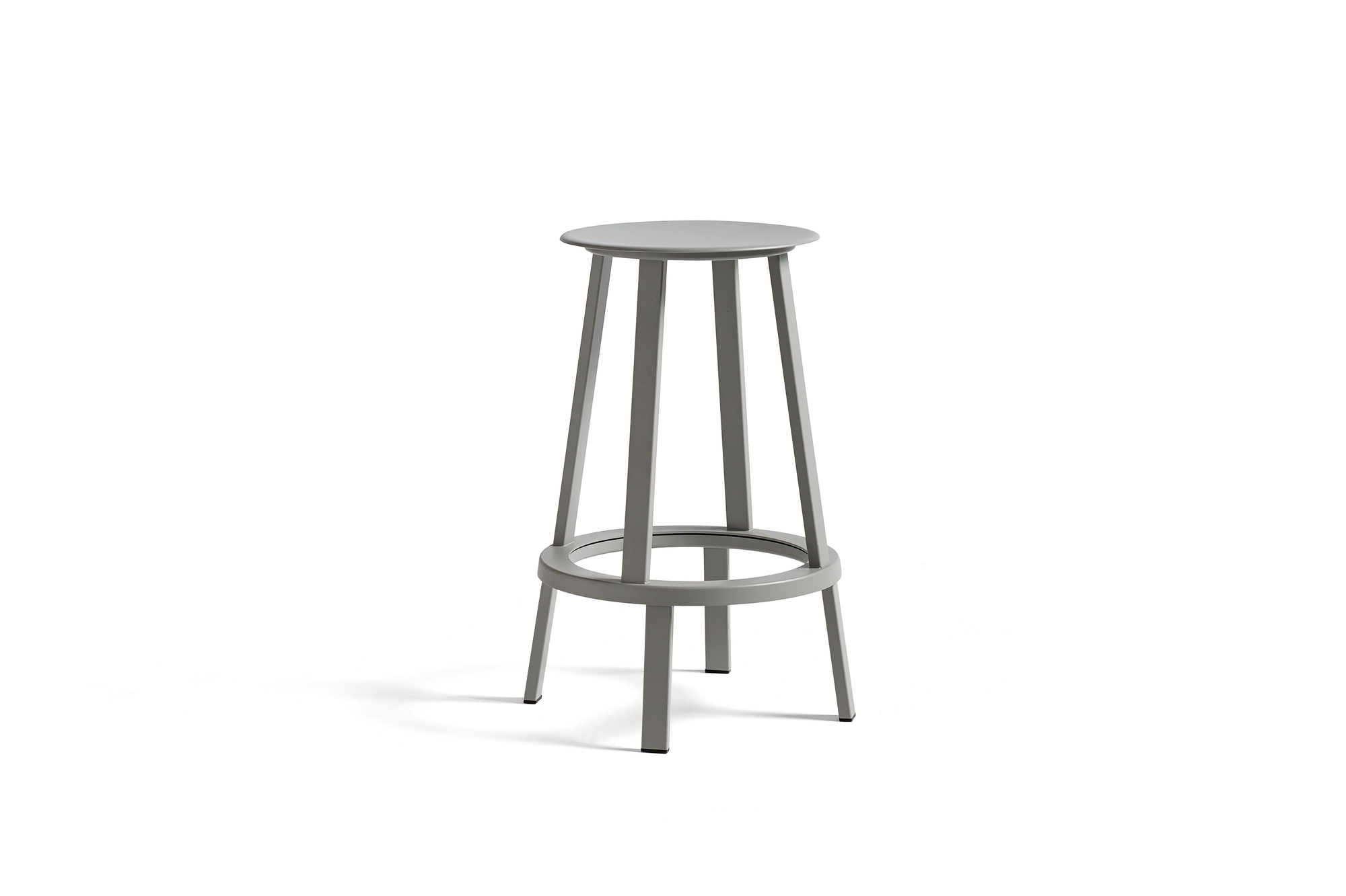 Revolver Bar Stool Bar stool HIGH 76 cm Steel SKY GREY Hay SINGLE PIECES