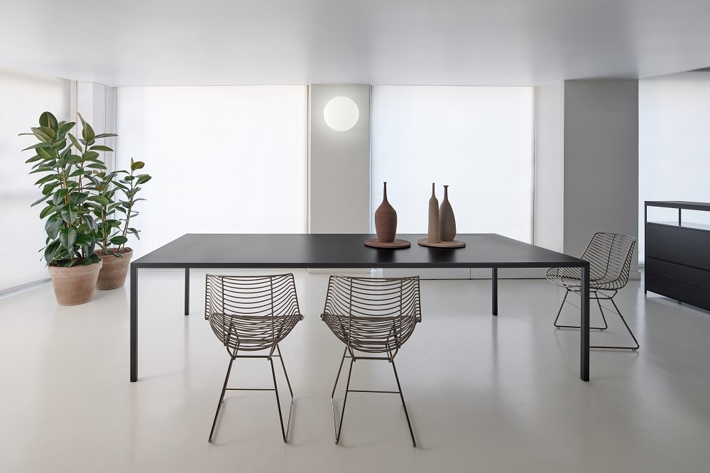 Flow Filo Indoor/Outdoor Chair Skid Frame MDF Italia 