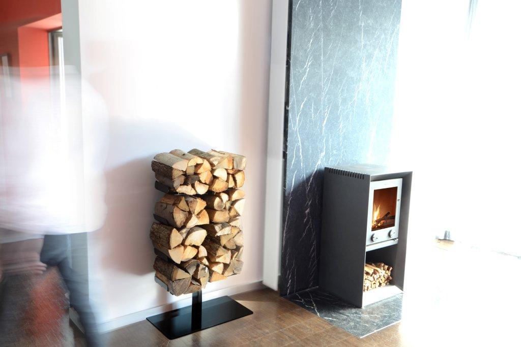 Wooden Tree Firewood rack Radius