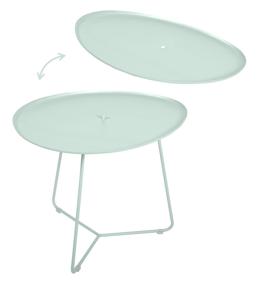 Cocotte small outdoor table Fermob Poppy red Cocotte small outdoor table Fermob Poppy red