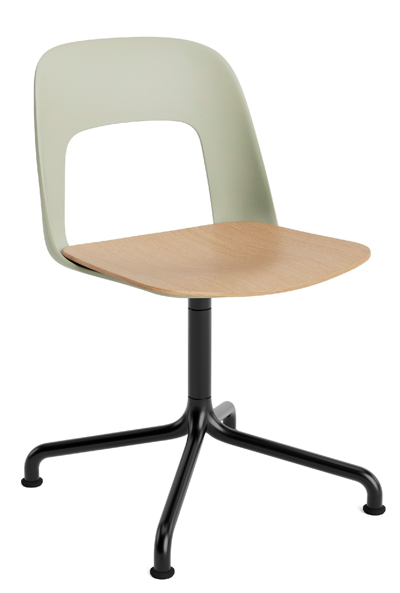 Layout Side Chair 152 4-star swivel chair Hay 