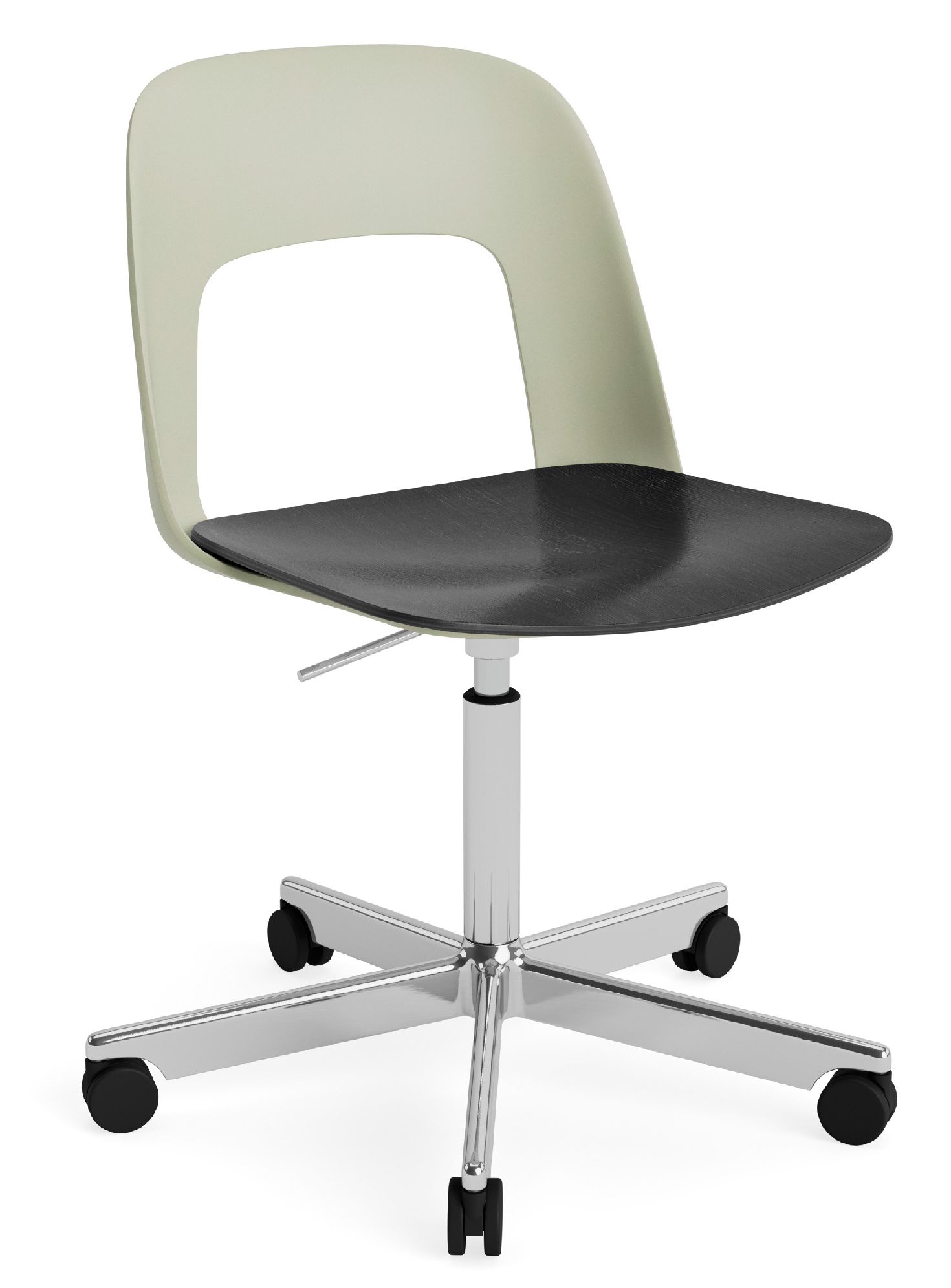 Layout Side Chair 142 5-star swivel base chair Hay  