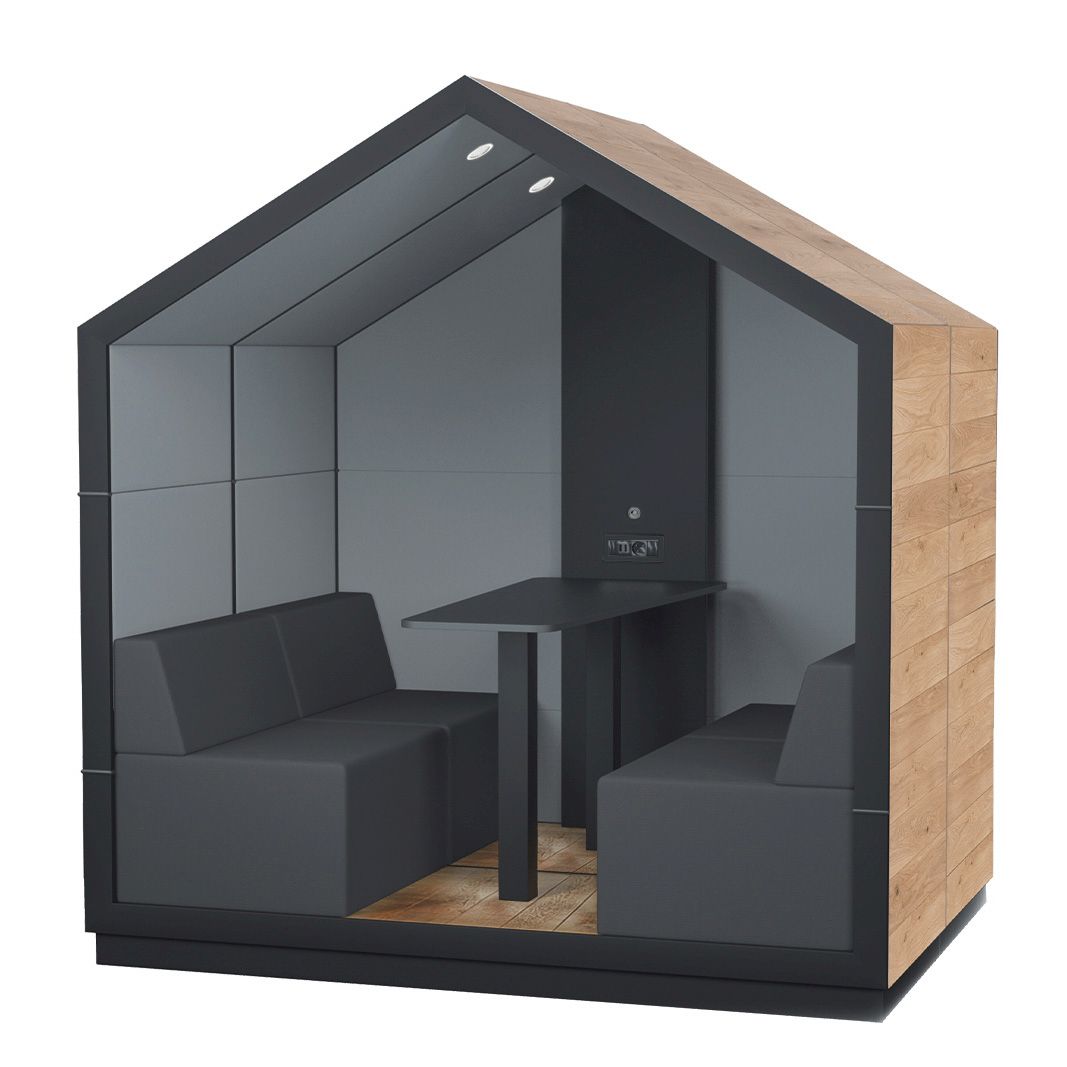 treehouse TH 4 Acoustic furniture for 4 persons Bejot