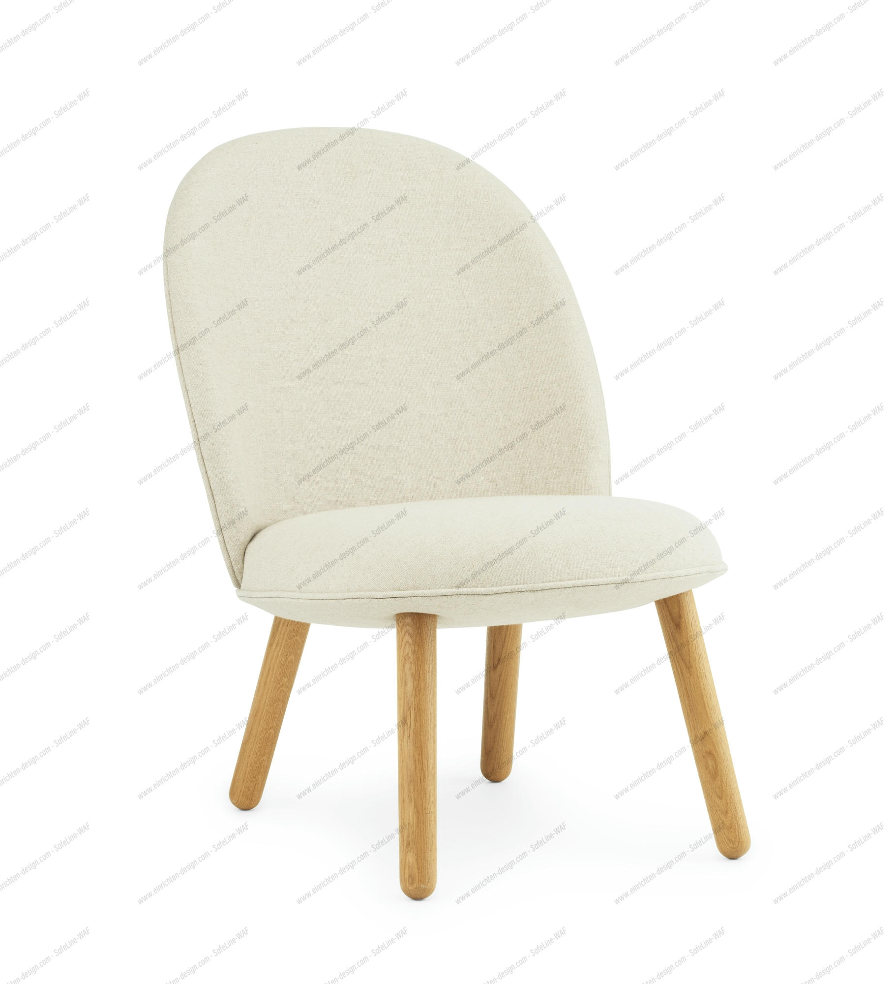 Ace Lounge Chair oak Normann Copenhagen Ultraleather