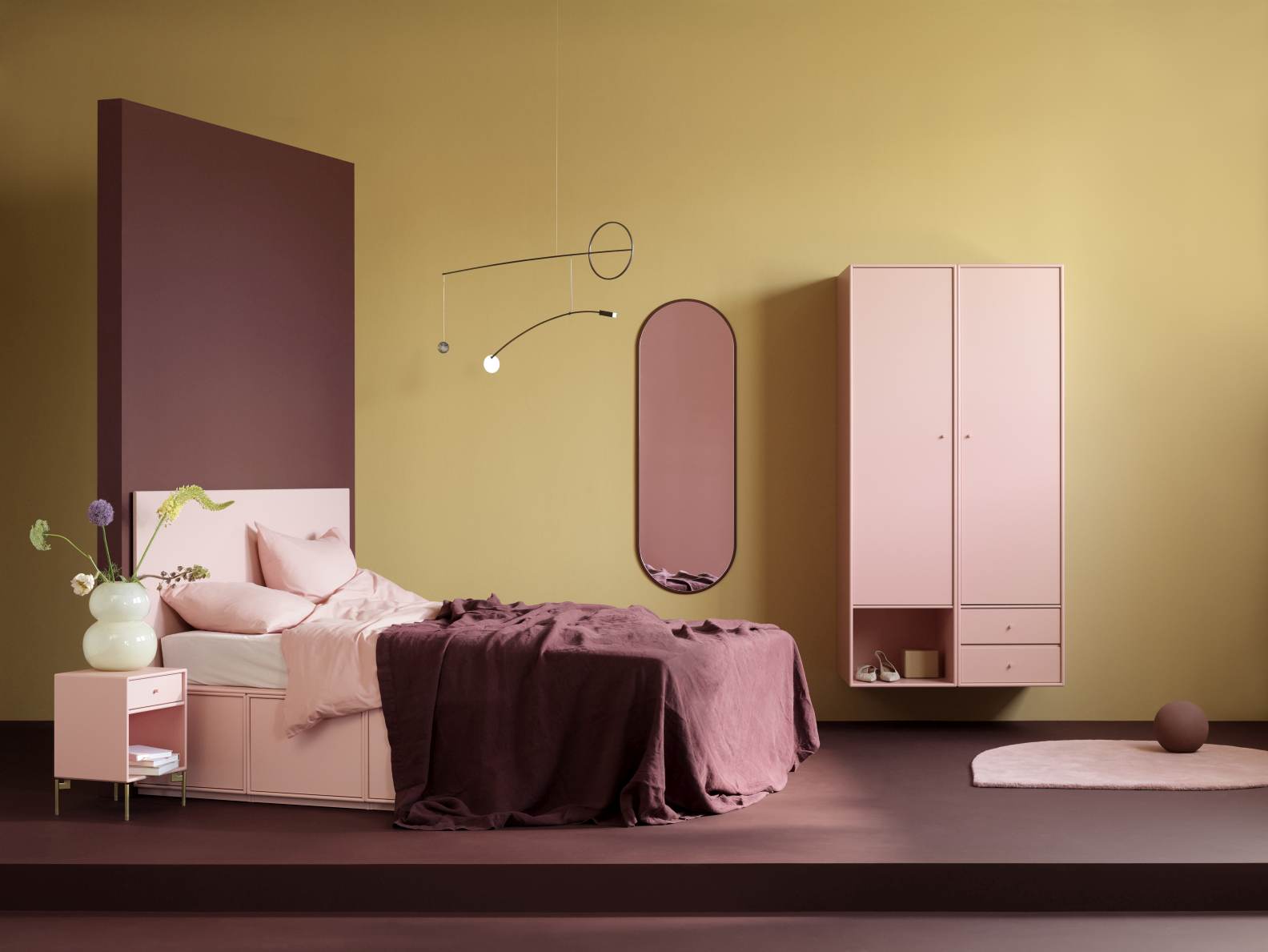 Colour Frame Mirror Figure Mirror Montana 
