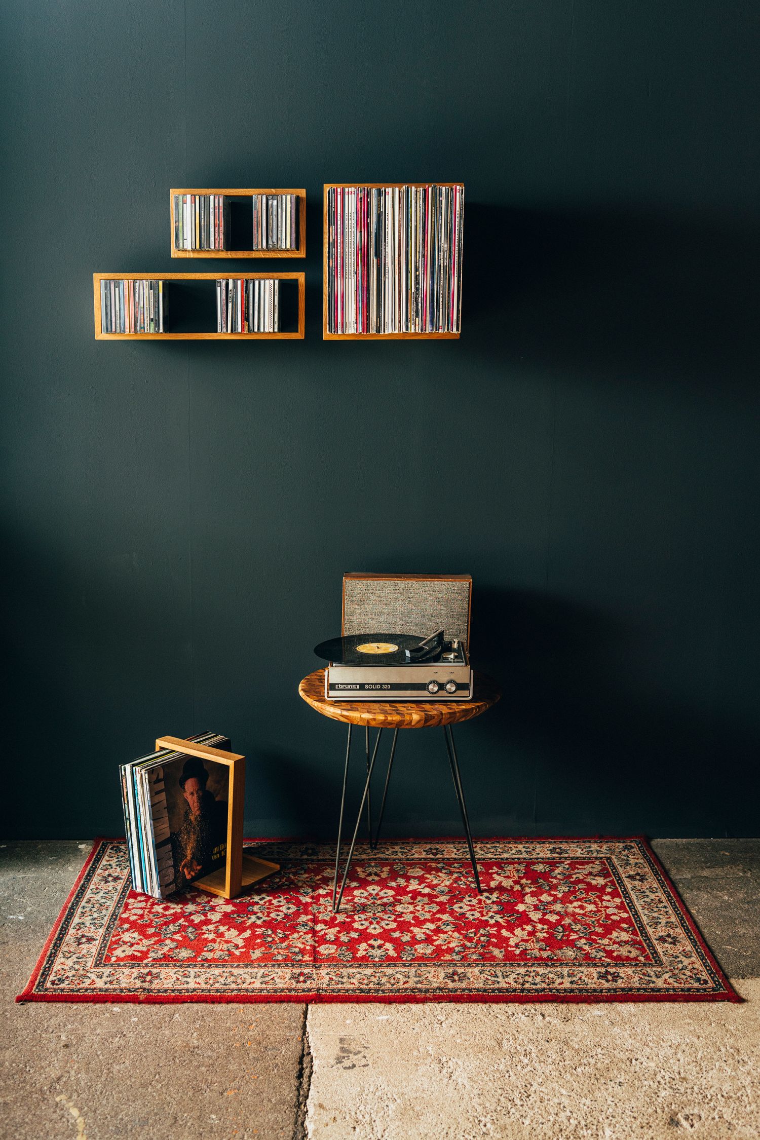 Vinyl b-plate record shelf das kleine b