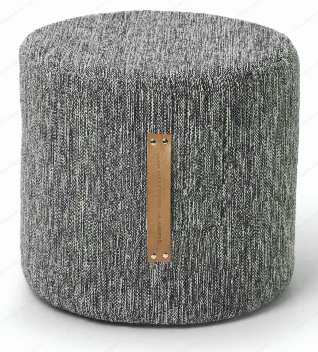Björk Hocker hoch Design House Stockholm-Hellgrau