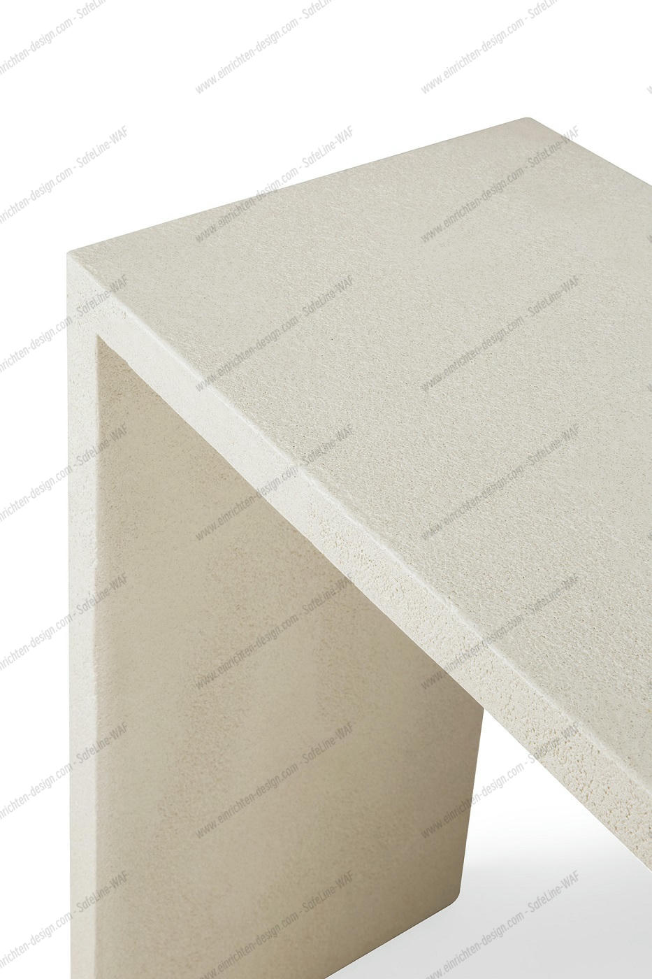 Elements Console Microcement Off White Ethnicraft