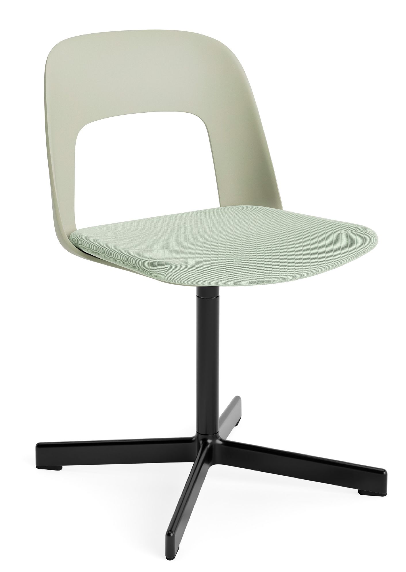Layout Side Chair 133 4-star swivel base chair Hay 