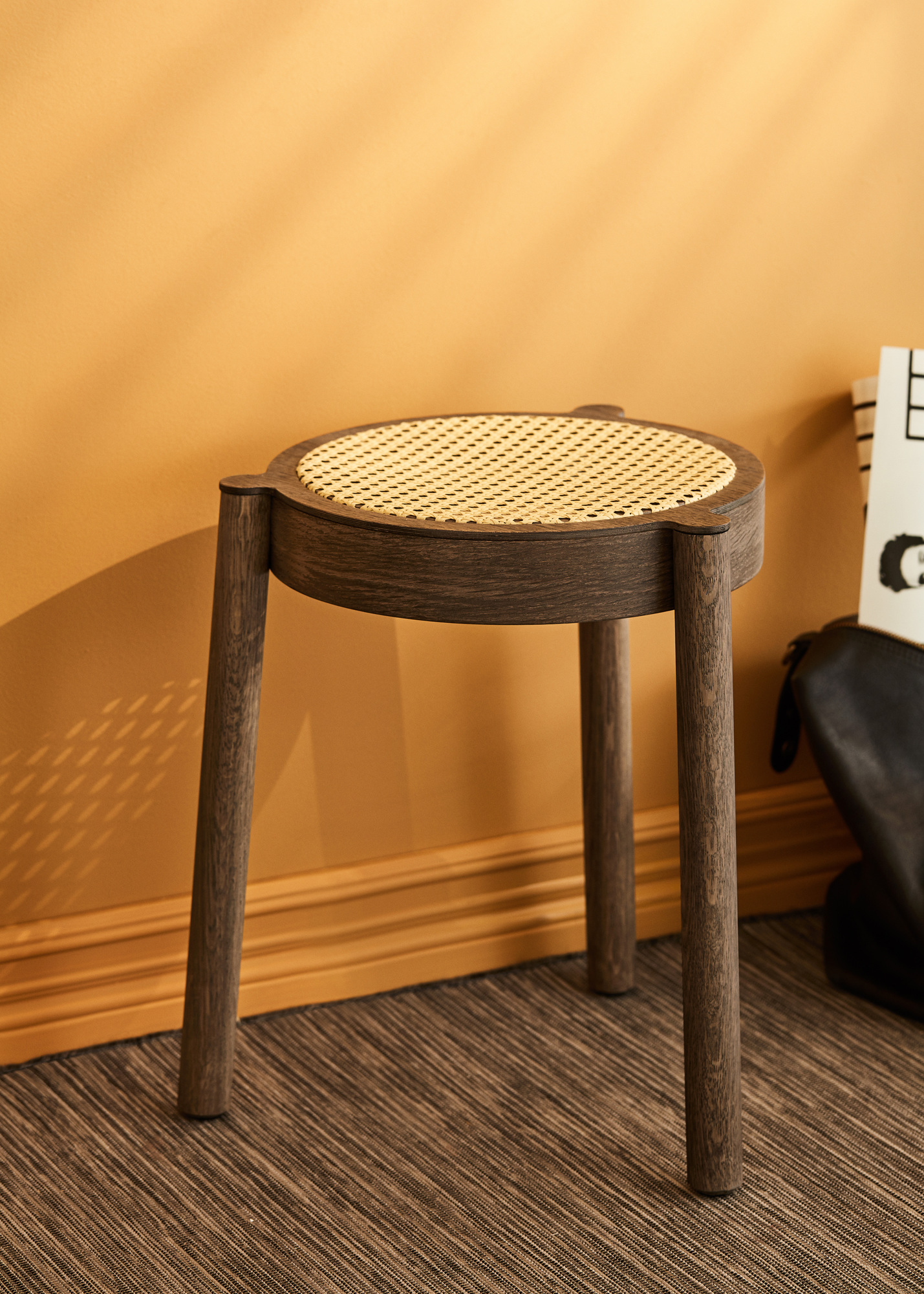 Pal Stackable Stool Oak Smoked Northern