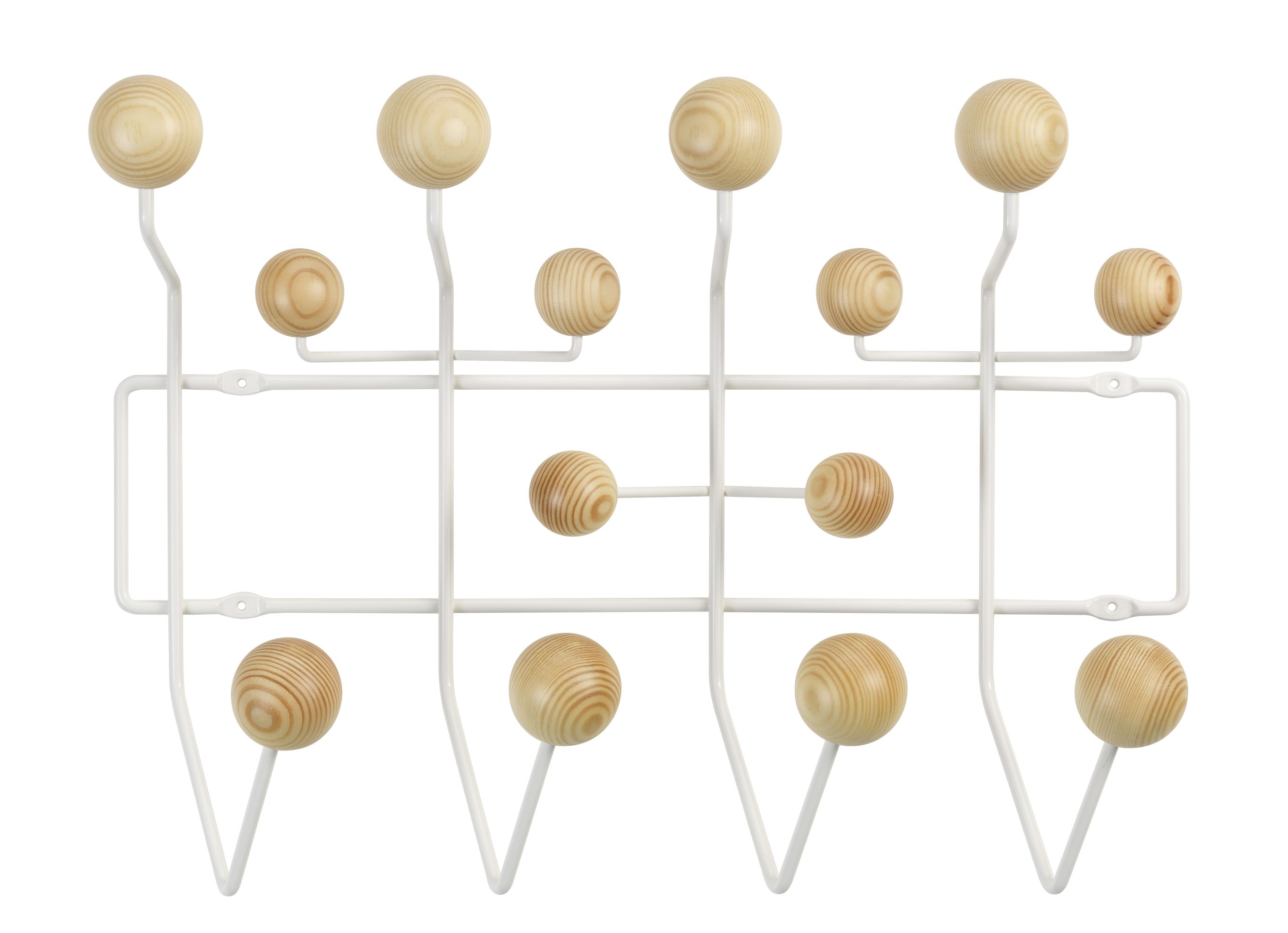 Eames Hang it all wardrobe white Pine Vitra VITRA 201 191 06