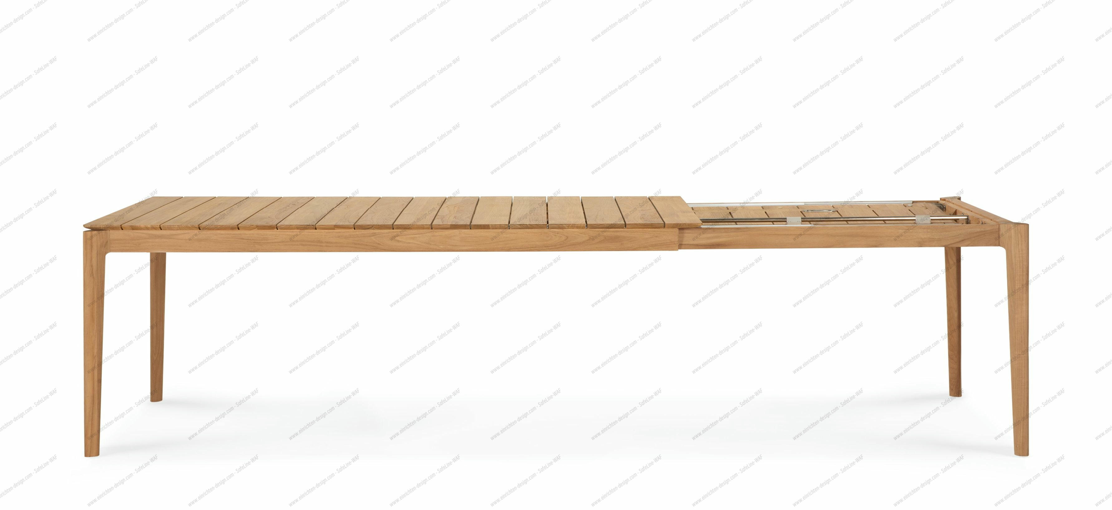 Bok outdoor table extendable Ethnicraft