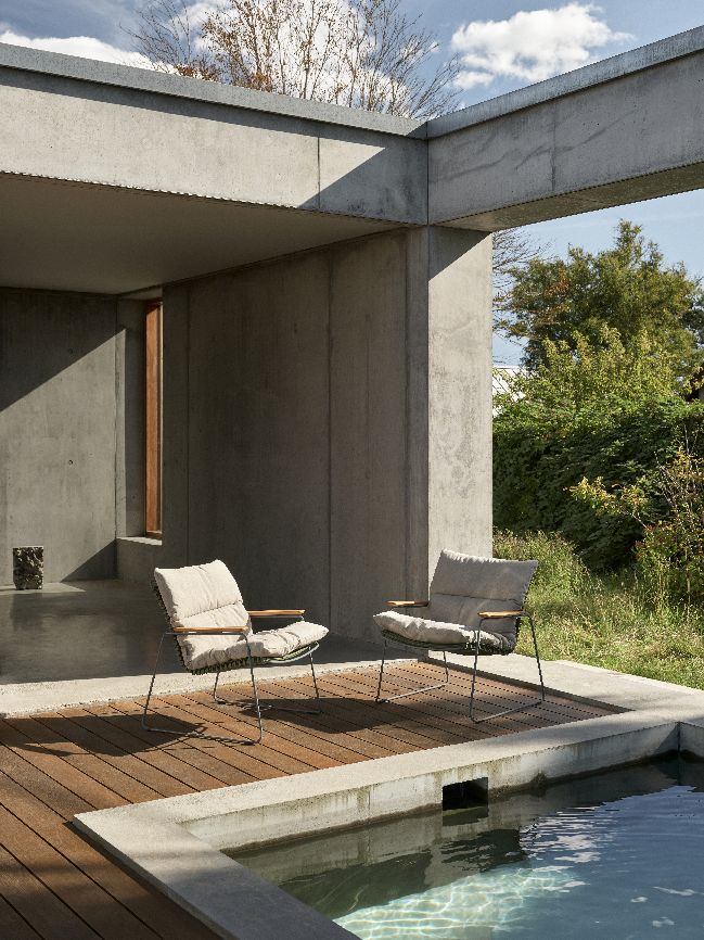 Click Roomy Lounge Chair Armchair Outdoor HOUE