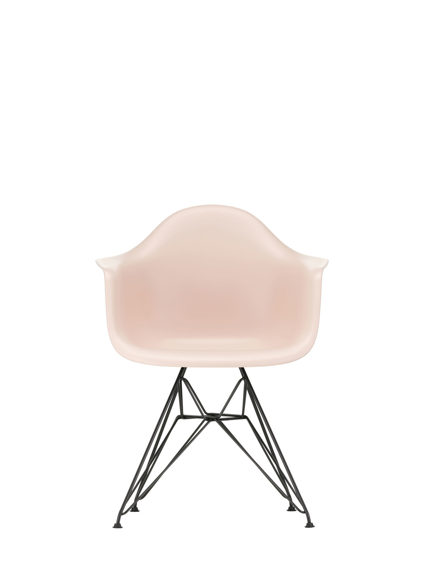 Vitra Eames Plastic Arm Chair DAR Chair Vitra Chrome Plated - Sea Blue
