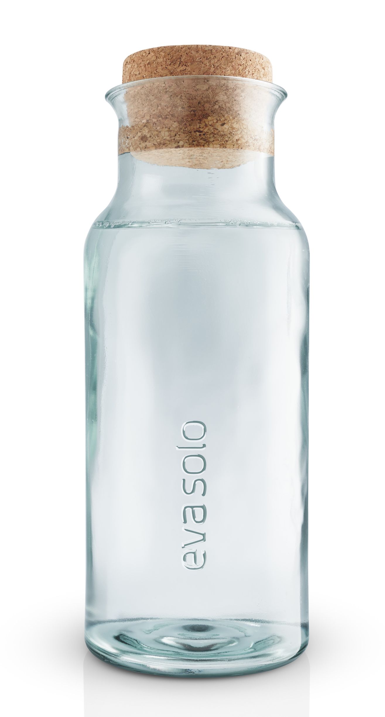Recycled Glass carafe with cork 1l Eva Solo SINGLE PIECES