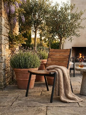 Pilotis Chair Teak Outdoor Fermob