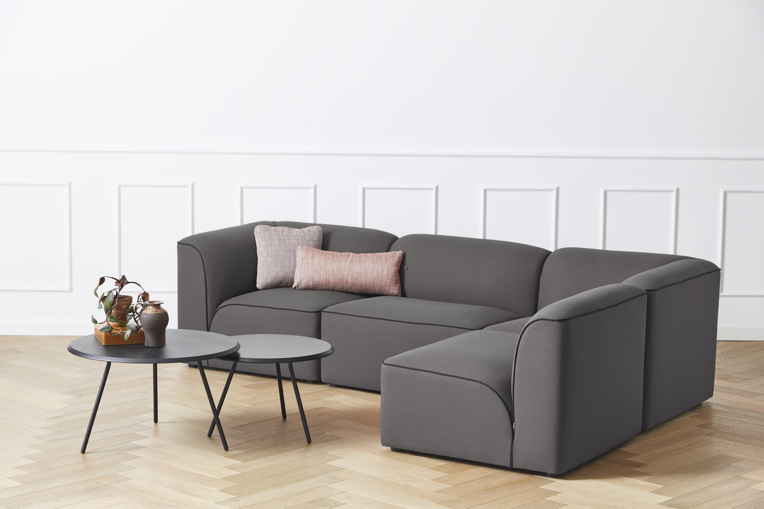 Flora 2,5-seater sofa Woud