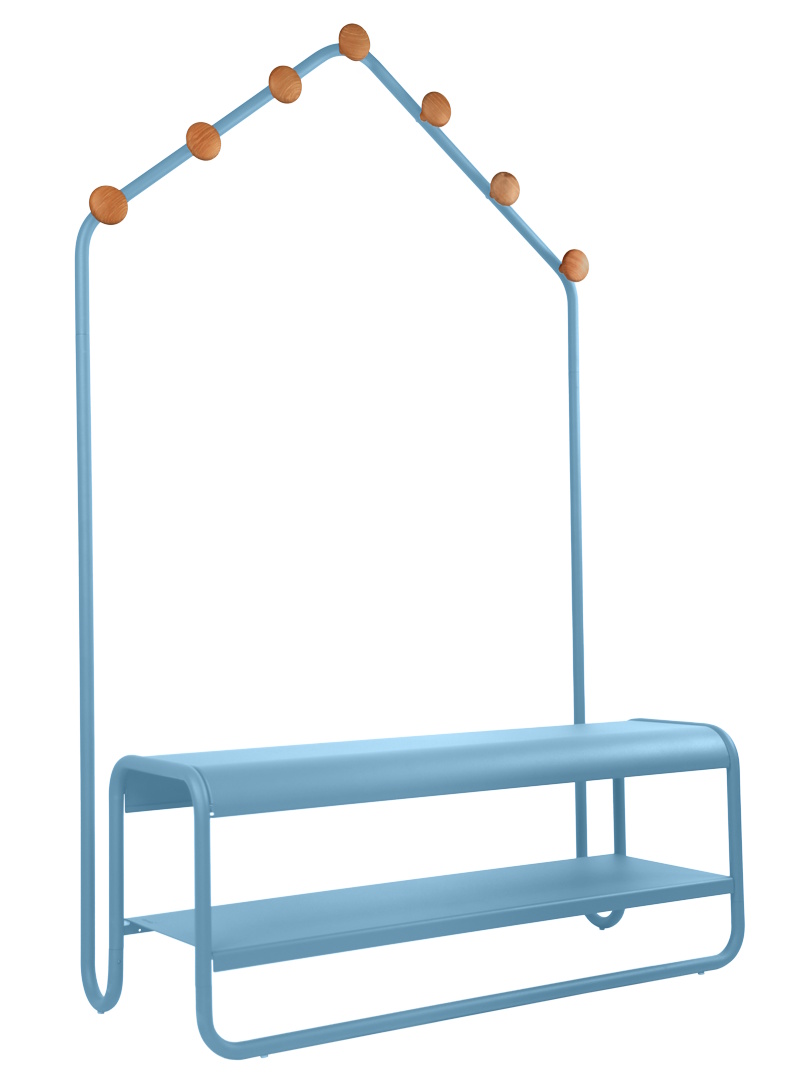Funambule Coat rack bench Indoor Fermob