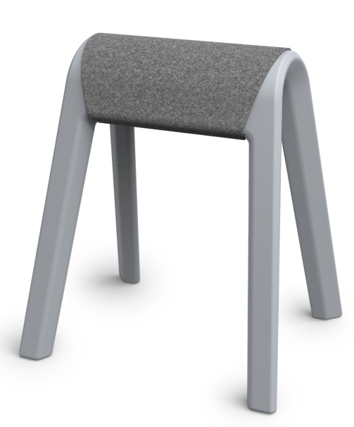 Sitzauflage Program 204 Seat Pad Anthracite Wilkhahn