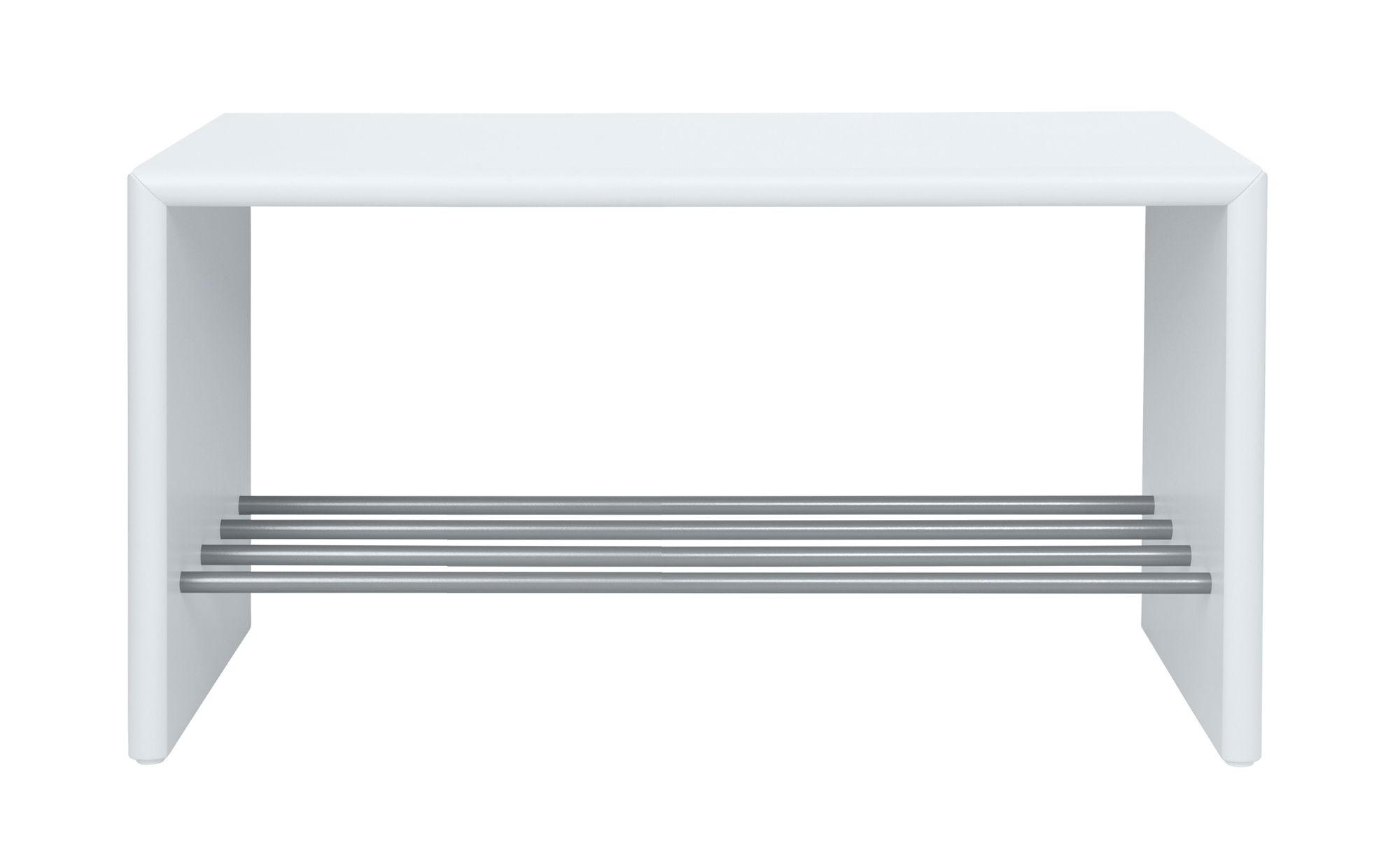Shoe Bench 80 cm New White Montana