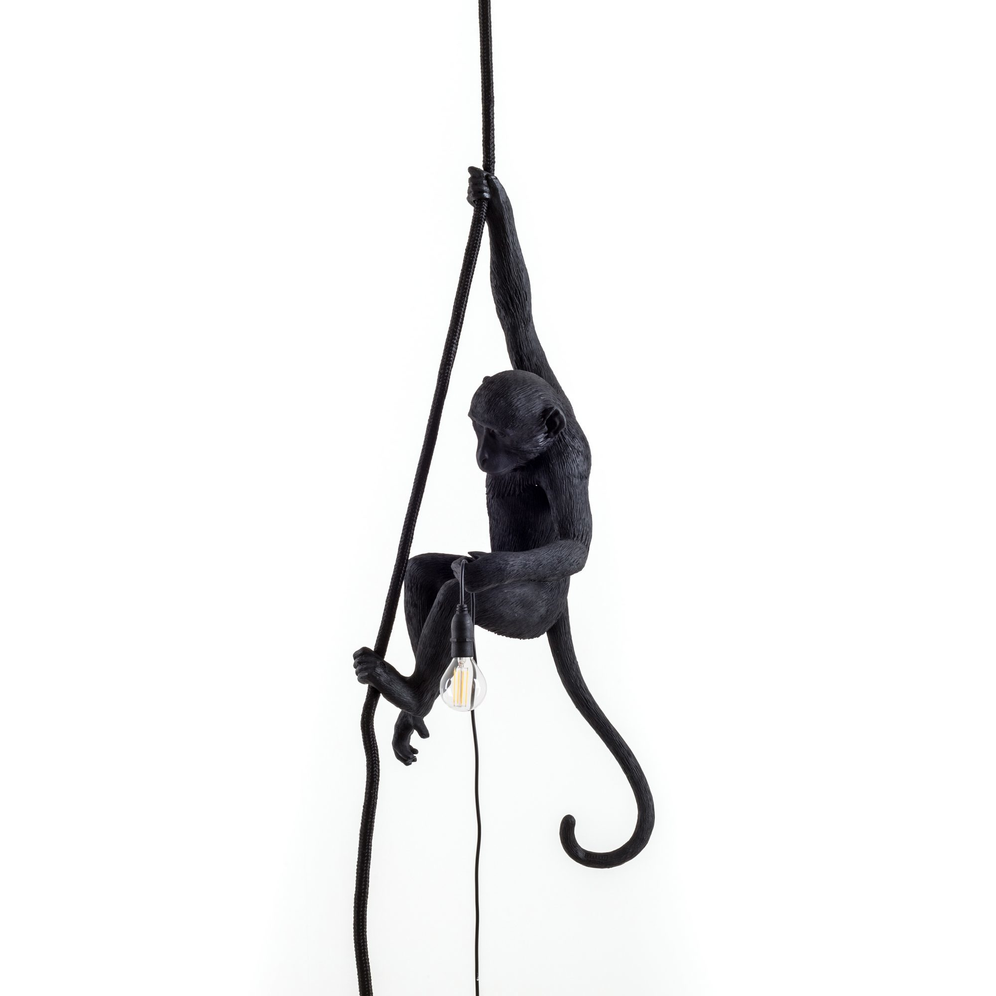 Monkey Lamp Black Pendant light Seletti SINGLE PIECES