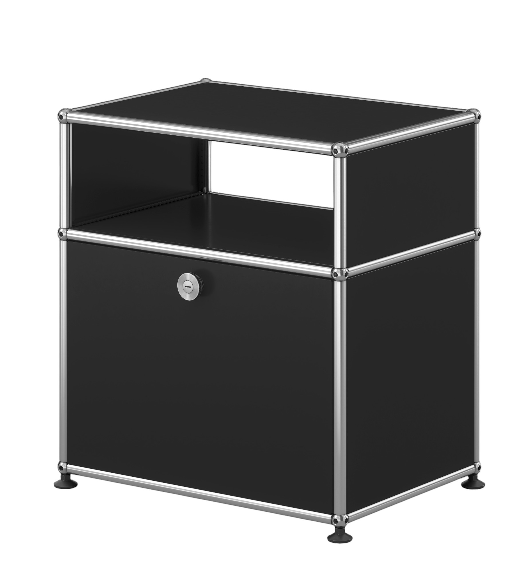 USM Haller Bedside Table with Folding Door