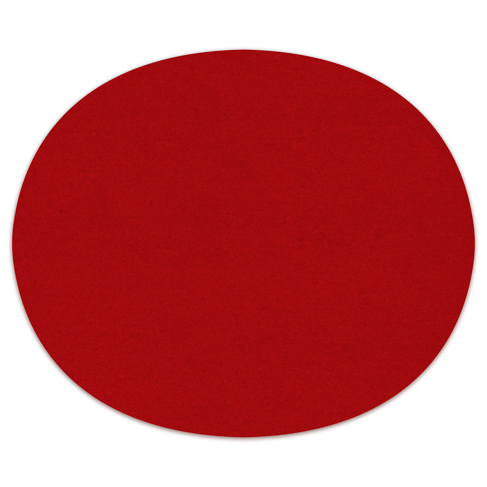 Seat pad - Felt pad Fritz Hansen 3107 Chair Red Hey Sign