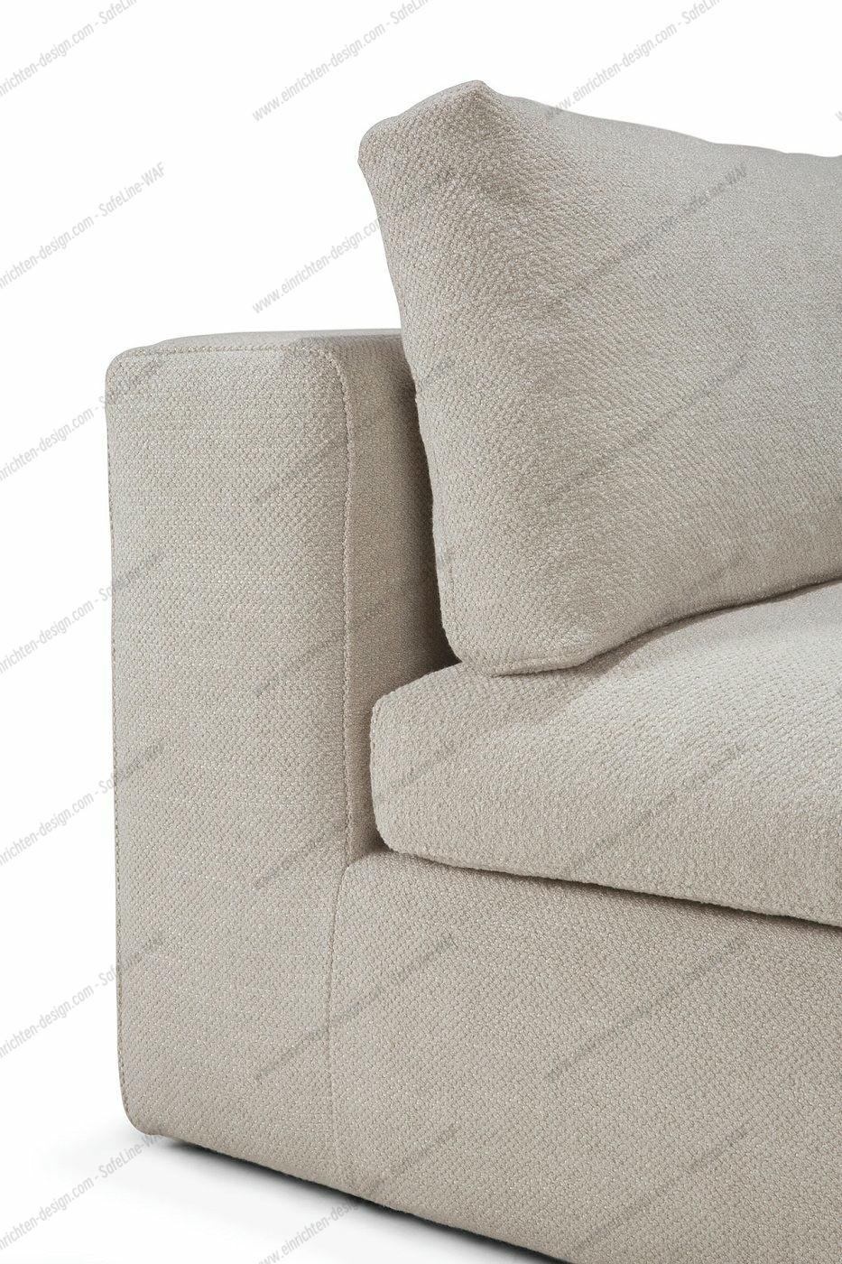 Mellow Sofa 1 seater Ivory Fabric Ethnicraft