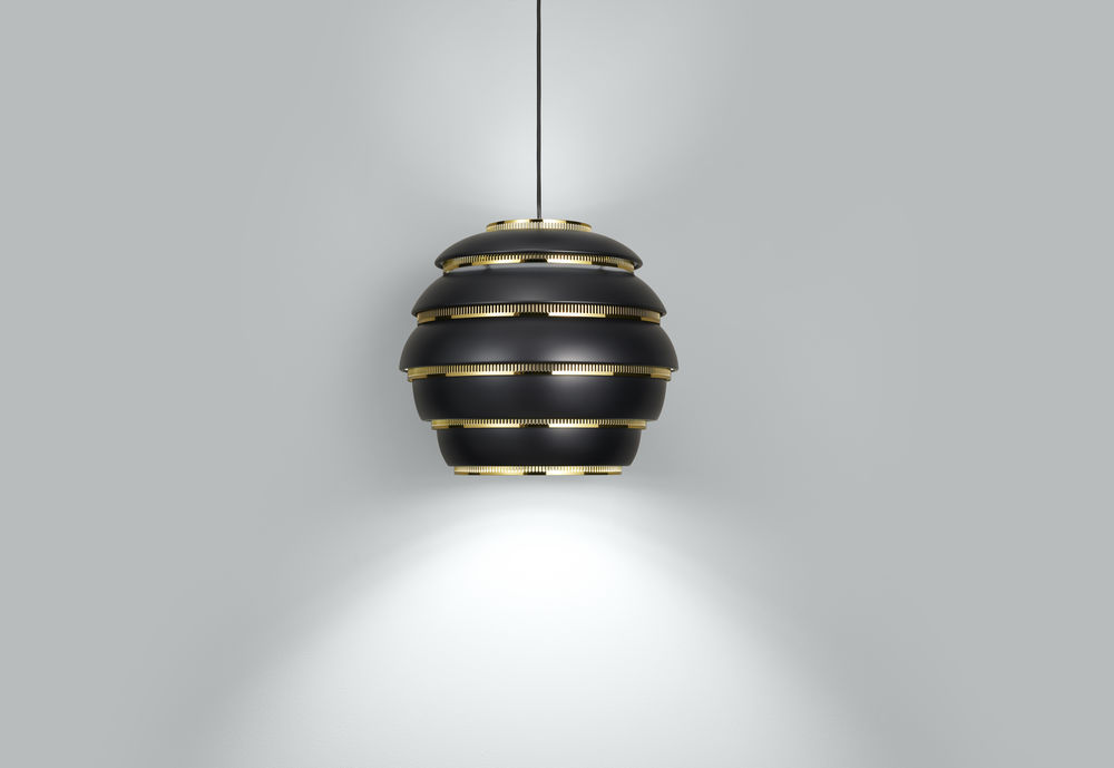 A331 Beehive Pendant light black Artek QUICK SHIP
