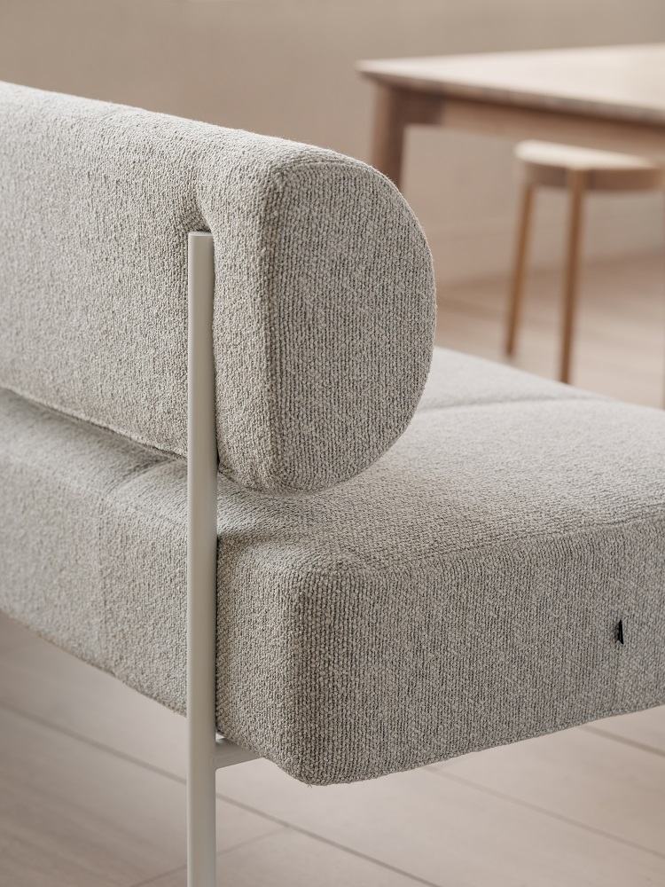 Daybe dining sofa Northern Brusvik 08 White