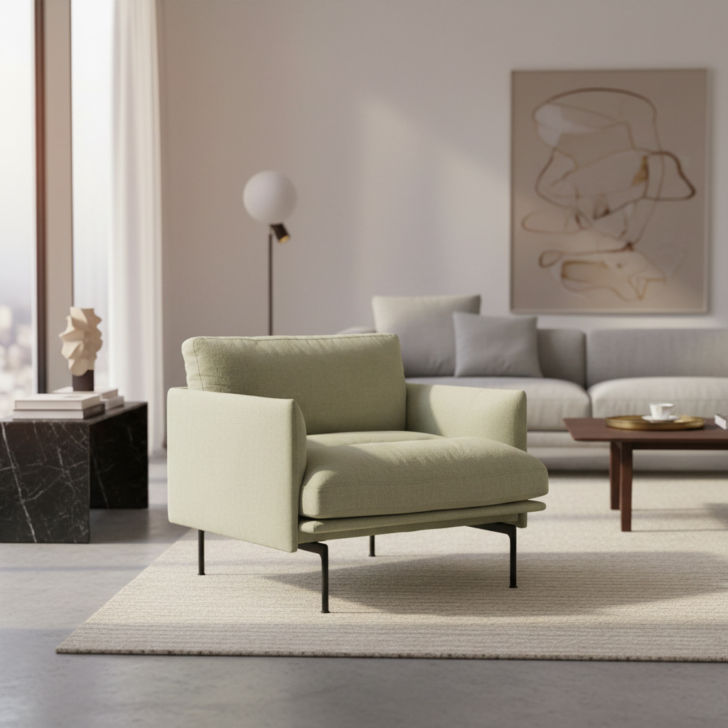 Outline Soft Chair Armchair Muuto