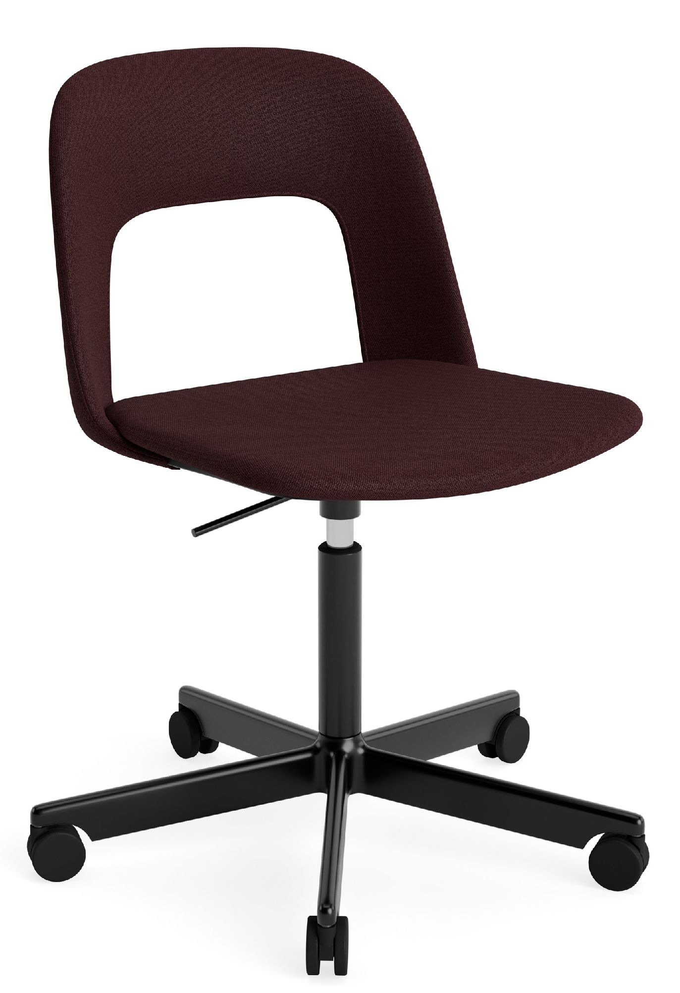Layout Side Chair 144 5-star swivel base chair Hay 