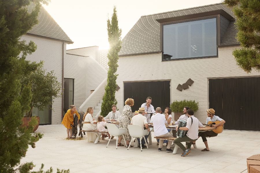 Panigiri Combo table and bench Outdoor Extremis